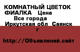 КОМНАТНЫЙ ЦВЕТОК -ФИАЛКА › Цена ­ 1 500 - Все города  »    . Иркутская обл.,Саянск г.